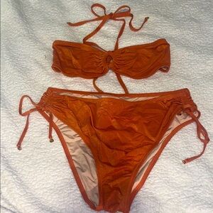 VS 🧡 Orange Shimmer✨ Bikini Set 👙